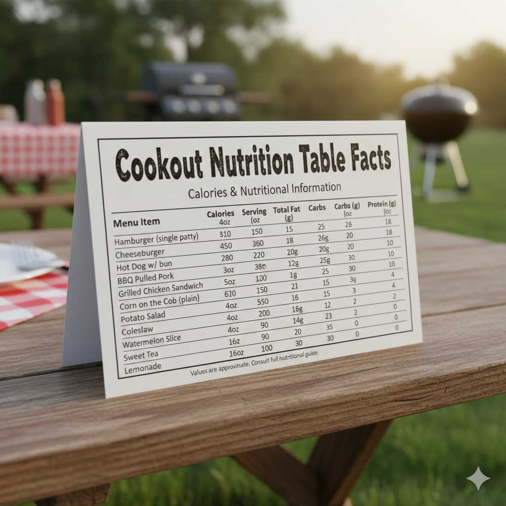 Cookout-Nutrition-Table-Facts-&-Calories