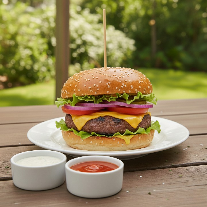 Cookout-Hamburger